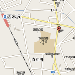 美容室 ジュエリー 地図